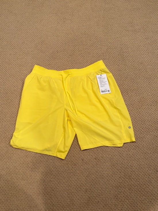 lululemon athletica Other - NWT lululemon athletica Bright Yellow Running Shorts